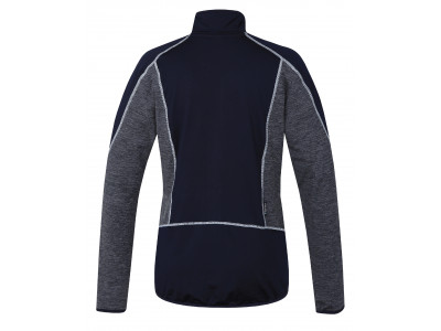 Ladies active sweatshirt VICTORIA night sky/light gray mel