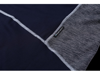 Ladies active sweatshirt VICTORIA night sky/light gray mel