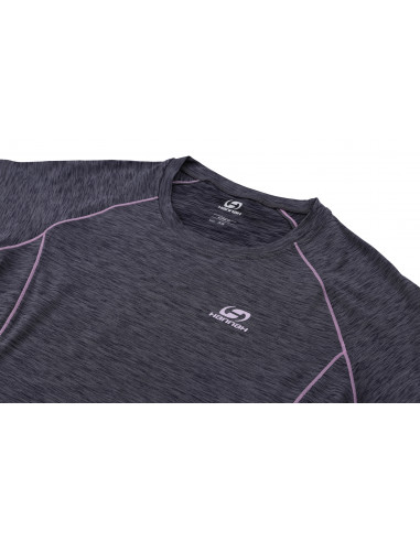 Ladies active T-shirt, S/S SHELLY night sky mel