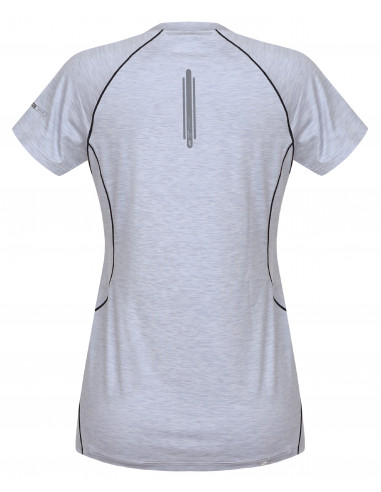 Ladies active T-shirt, S/S SHELLY gray dawn mel