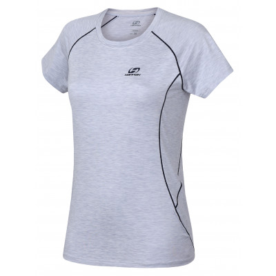 Ladies active T-shirt, S/S SHELLY gray dawn mel