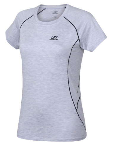 Ladies active T-shirt, S/S SHELLY gray dawn mel