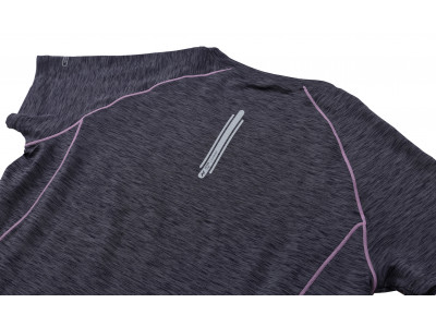 Ladies active T-shirt, S/S SHELLY night sky mel