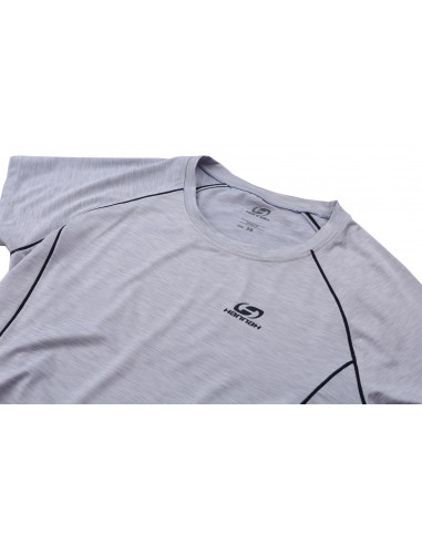 Ladies active T-shirt, S/S SHELLY gray dawn mel