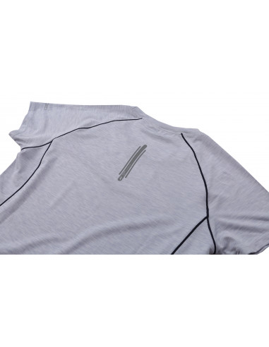 Ladies active T-shirt, S/S SHELLY gray dawn mel