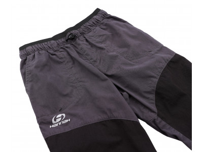 Bērnu un jauniešu brīvā laika bikses GUINES JR tumši pelēkas / antracīts