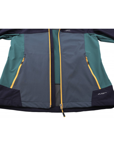 Mens mountain & trekking jacket CARSTEN night sky/dark slate