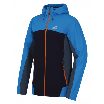 Mens mountain & trekking jacket CARSTEN brilliant blue/night sky