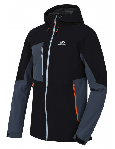 Mens mountain & trekking jacket SELBY LITE anthracite/dark slate