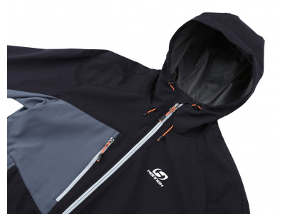 Mens mountain & trekking jacket SELBY LITE anthracite/dark slate