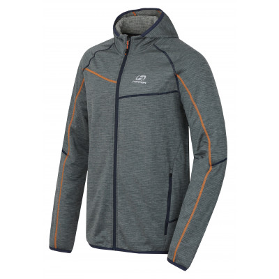 Mens mountain & trekking sweatshirt DERRON dark forest mel 2