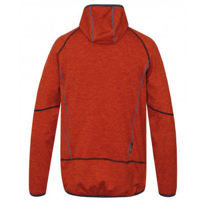 Mens mountain & trekking sweatshirt DERRON burnt orange mel 2