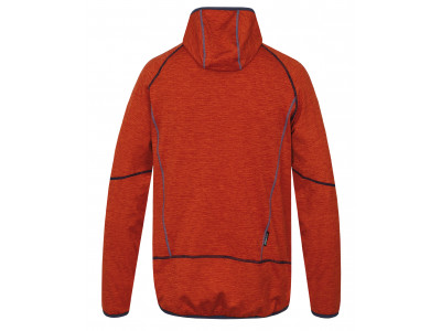 Mens mountain & trekking sweatshirt DERRON burnt orange mel