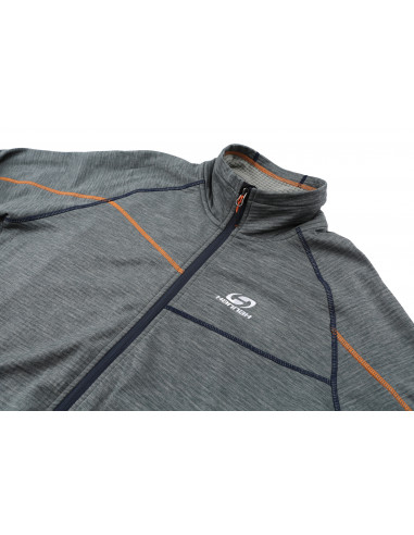 Mens mountain & trekking sweatshirt DEMARCO dark forest mel