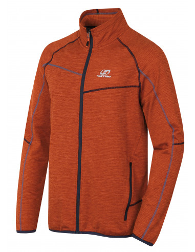 Mens mountain & trekking sweatshirt DEMARCO burnt orange mel