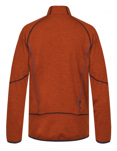 Mens mountain & trekking sweatshirt DEMARCO burnt orange mel