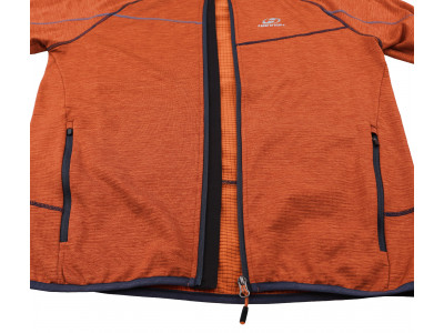 Mens mountain & trekking sweatshirt DEMARCO burnt orange mel