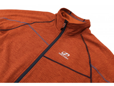Mens mountain & trekking sweatshirt DEMARCO burnt orange mel