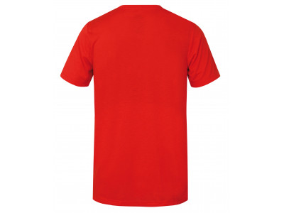 Mens mountain & trekking T-shirt, S/S BITE cherry tomato (print 1)