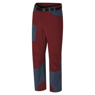 Mens mountain & trekking pants VARDEN sun-dried tomato/dark slate