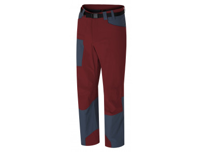 Mens mountain & trekking pants VARDEN sun-dried tomato/dark slate