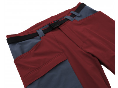 Mens mountain & trekking pants VARDEN sun-dried tomato/dark slate