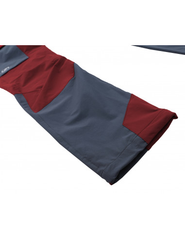 Elastīgas vīriešu bikses brīvajam laikam VARDEN kaltētu tomētu / tumšs akmens