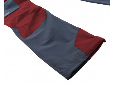 Mens mountain & trekking pants VARDEN sun-dried tomato/dark slate
