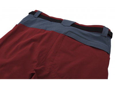 Mens mountain & trekking pants VARDEN sun-dried tomato/dark slate