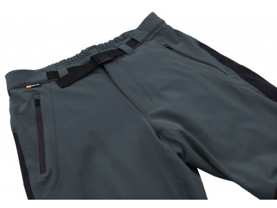 Elastīgas vīriešu bikses brīvajam laikam GARWYN tumšs akmens / antracīts