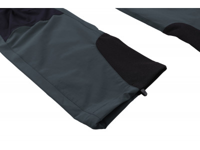 Elastīgas vīriešu bikses brīvajam laikam GARWYN tumšs akmens / antracīts