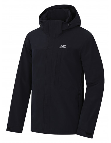 Mens mountain & trekking jacket NICKHIL anthracite