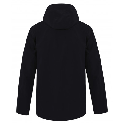 Ūdensnecaurlaidīga vīriešu jaka pārgājieniem NICKHIL antracīts 2