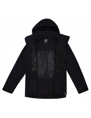 Mens mountain & trekking jacket NICKHIL anthracite