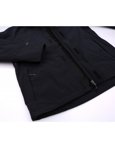 Mens mountain & trekking jacket NICKHIL anthracite