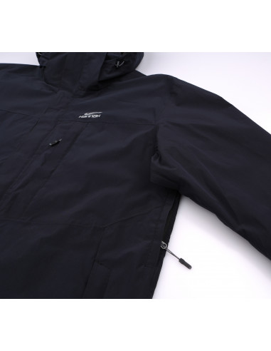 Mens mountain & trekking jacket NICKHIL anthracite