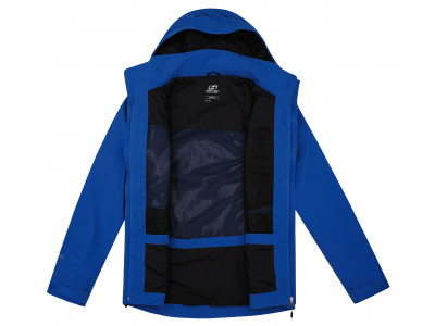 Ūdensnecaurlaidīga vīriešu jaka pārgājieniem NICKHIL nirēju zila