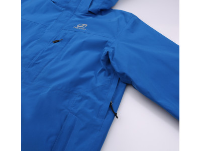 Ūdensnecaurlaidīga vīriešu jaka pārgājieniem NICKHIL nirēju zila