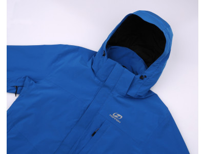 Ūdensnecaurlaidīga vīriešu jaka pārgājieniem NICKHIL nirēju zila