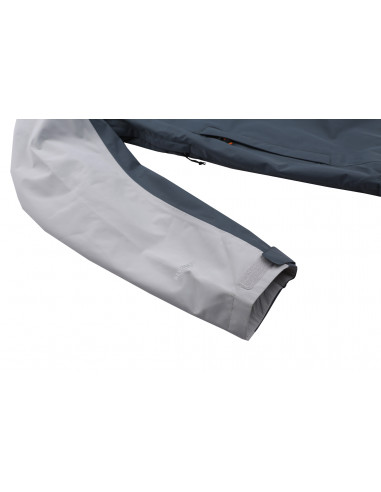 Mens mountain & trekking jacket FELDER II gray violet/balsam green