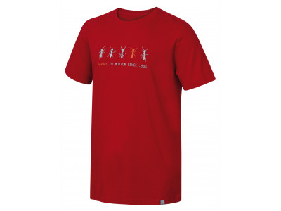 Mens city T-shirt, S/S TRIFAL deep claret