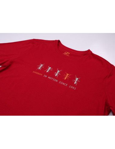 Mens city T-shirt, S/S TRIFAL deep claret