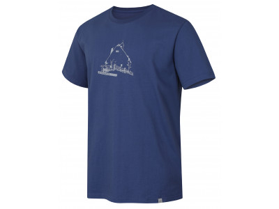 Mens city T-shirt, S/S WARP colony blue