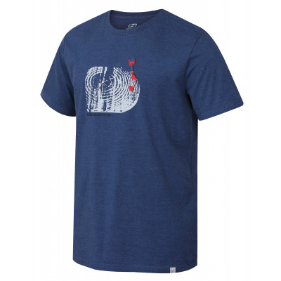 Mens city T-shirt, S/S ARVENS ensign blue mel