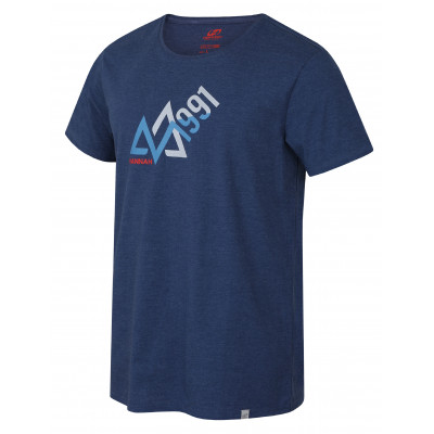 Mens city T-shirt, S/S ALNUS ensign blue mel