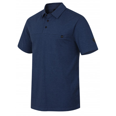 Mens city shirt KAJAN ensign blue mel