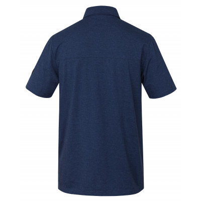 Mens city shirt KAJAN ensign blue mel 2