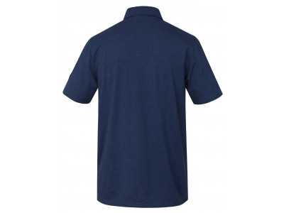 Mens city shirt KAJAN ensign blue mel