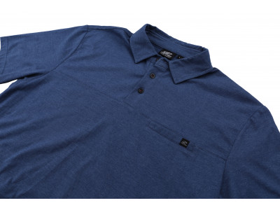 Mens city shirt KAJAN ensign blue mel