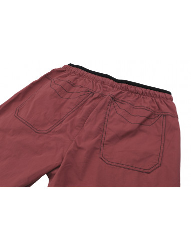 Mens city 3/4 pants HUG marsala/anthracite